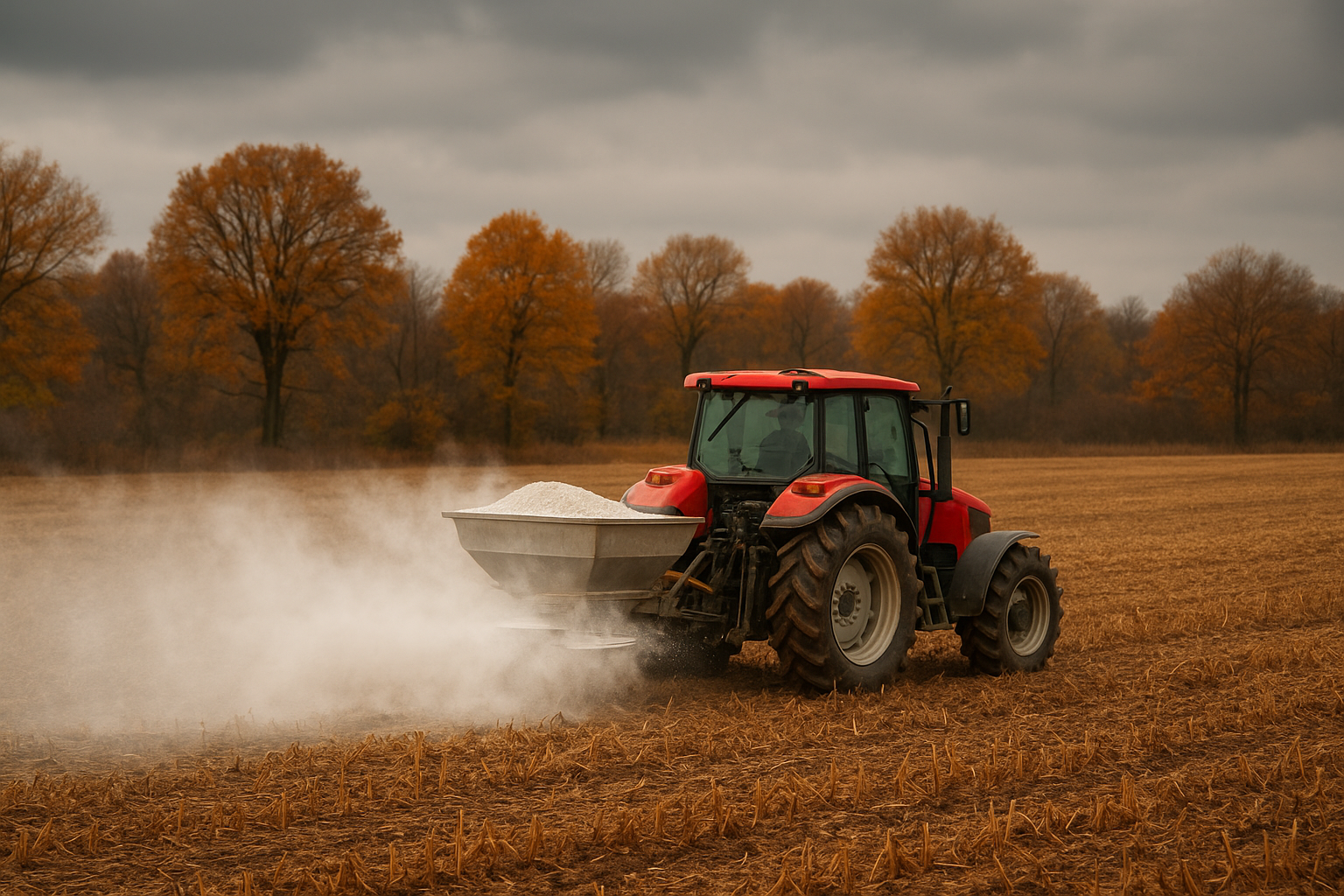 PÓŹNOJESIENNE WAPNOWNIE GLEB